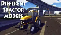 Ein Landwirt Einen Traktor Zu Fahren Realistisch Screen Shot 1