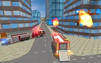 Fire City Truck Rescue Driving Simulator Screen Shot 7