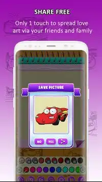 lightning Cars Coloring Pages Book Screen Shot 2