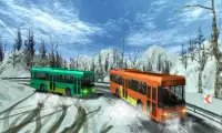 Snow Bus Offroad Hill Screen Shot 2