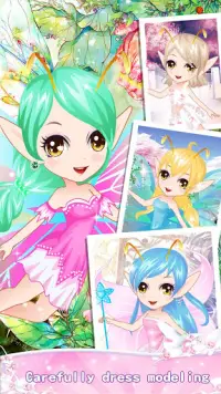 Elf Dressup Story - Fun Game for Girls Screen Shot 1