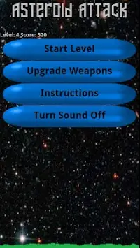 Asteroid Attack Screen Shot 0