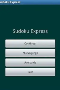 Sudoku Express Screen Shot 0