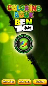 Ben Coloring ultimate of 10 aliens Screen Shot 0