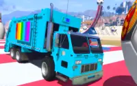 Superheroes Garbage Truck Drive 2018 Screen Shot 0