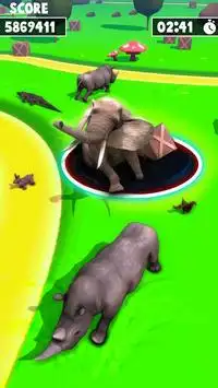 ブラックホールIOゲーム2019：無料オフラインゲームの3D Screen Shot 6