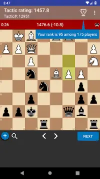 Chess Tactics Screen Shot 0