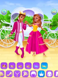 Cinderella & Prince Girls Game Screen Shot 13