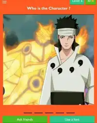Guess Naruto Character Screen Shot 7