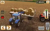 Permainan penternakan Tractor Sebenar: US Farming Screen Shot 0