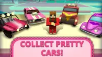 Girls Car Craft GO Parking Awesome Games Para sa Screen Shot 1