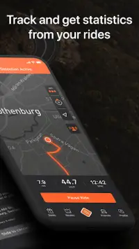 Detecht - Motorcycle App & GPS Screen Shot 1