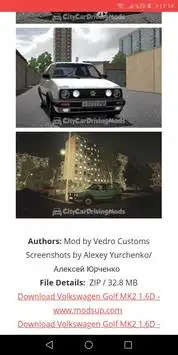City Car Driving Mods Screen Shot 2