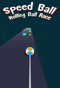 Speed ​​Ball: Rolling Ball-Rennen Screen Shot 0