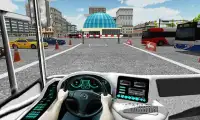 Aparcamiento de autobuses: simulador de conducción Screen Shot 3