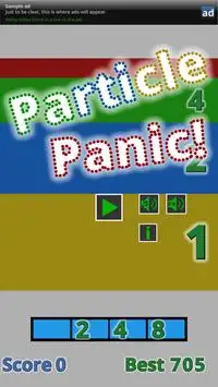 Particle Panic Fast and Fun Screen Shot 4