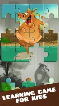 Zoo Animals-Children Puzzles Screen Shot 2