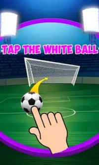 Soccer Goal Tap Tap kick Screen Shot 1