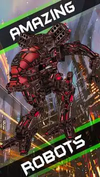 Guerra futurista do robô Screen Shot 4
