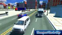 Crazy City Van Sim 3D:Public Transport Adventure Screen Shot 0