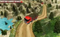 माल ट्रक चलाना 3 डी खेल Screen Shot 3