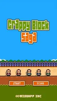 Crappy Block Saga Screen Shot 0