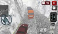Winter Road Truck 3D Screen Shot 0