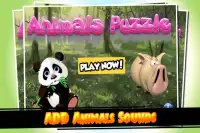 Animals Puzzle For Kids Screen Shot 0