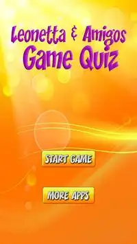Leonetta & Friends Game Quiz Screen Shot 0