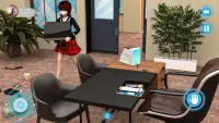 Anime HighSchool Girl Sim Game Screen Shot 0