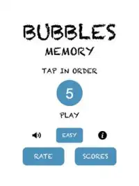 Bubbles Memory Screen Shot 5