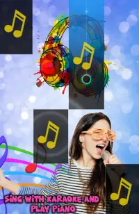 Piano Karaoke Tiles : Karaoke Song Game Screen Shot 1