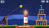 बॉटल शूटिंग गुलेल वाला गेम Screen Shot 22
