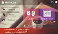 Math Puzzle (Calcul, Entraînement cérébral) Screen Shot 3