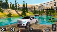 Offroad Pickup Truck Drive 4x4 Simulador de carro Screen Shot 10