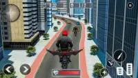 Flying Light Bike Shooting Simulator Screen Shot 4