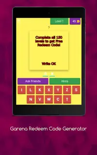 Garena Redeem Code Generator Screen Shot 10