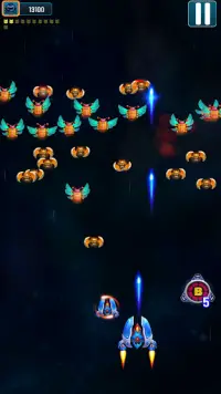Galaxy Attack: Free Airplane Arcade Shooter Screen Shot 4