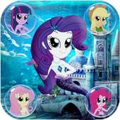 Little pony mermaid RUN