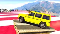 Superheroes Fast Highway Racing: Jeep Games Screen Shot 4