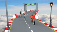 बीएमएक्स साइकिल मेगा रैंप स्टंट - साइकिल रेसिंग गे Screen Shot 3