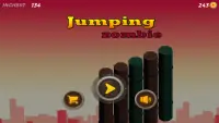 Jumping Zombie - Cross Log Screen Shot 0
