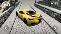 Ferrari Simulator Car Crash 3D Screen Shot 4