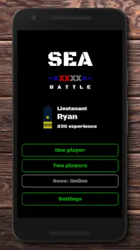 Sea Battle or Battleship - classic board game Screen Shot 0