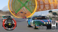 Jumping Car Racing Games– Mega Rampa Ultimate Race Screen Shot 2