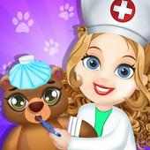 Baby Haustier Arzt Tierarzt Pflege Kinder
