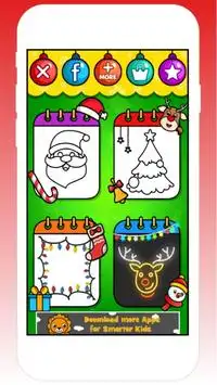 Santa Coloring Christmas Book Games - for kids Screen Shot 4