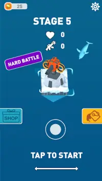 Penguin Island War Of Raft Screen Shot 0