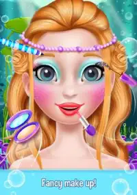 Mermaid Makeover Beauty Salon - Facial Treatment Screen Shot 2