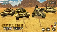 US Tank War Battle 3D-Offline Tanks War Game Screen Shot 4